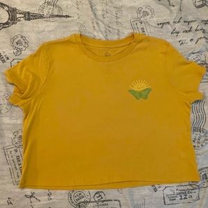 NWT PuraVida Crop Tshirt